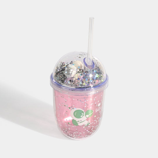 Acrylic Tumbler Mug with Straw