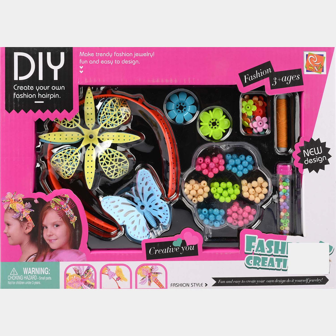 DIY Fashion Hairpin Creation Set For Girls
