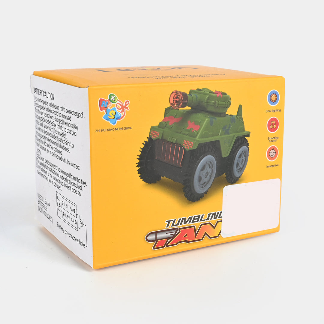 Electric Universal Stunt Tank with Light & Sound Toy