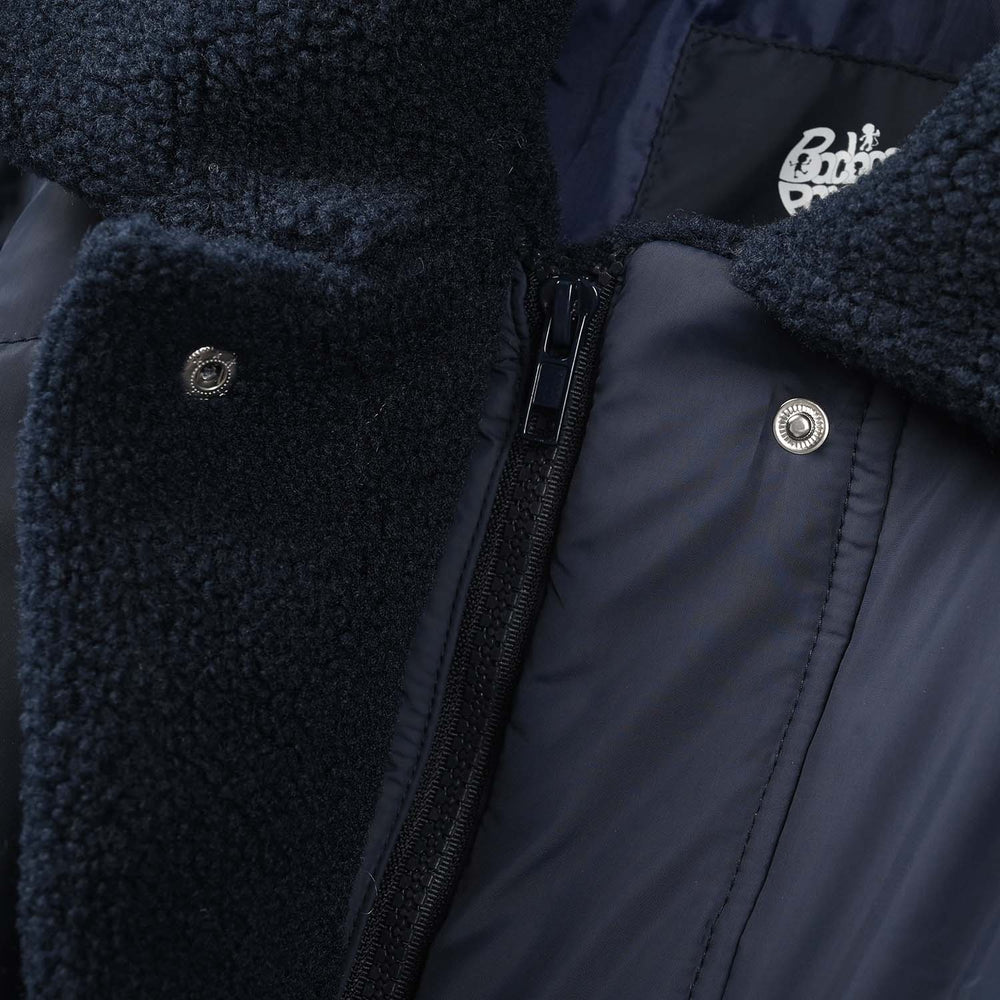 Teens Girls Polyster Puffer Jacket Cozychilc - NAVY