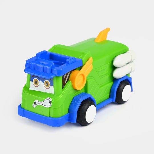 Friction Mini Vehicle Toy for Kids