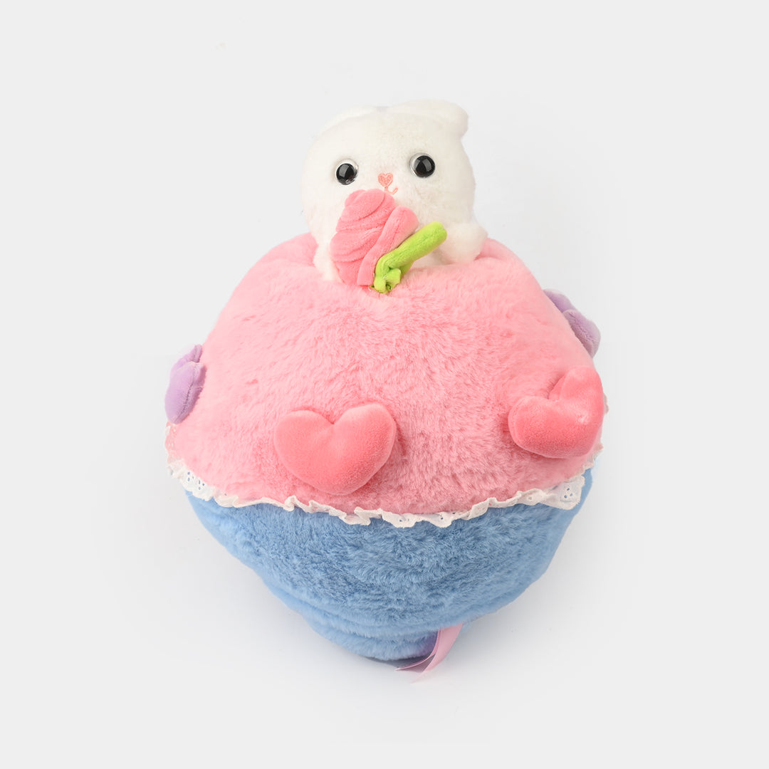 Rabbit Flower Stuff Toy 40Cm