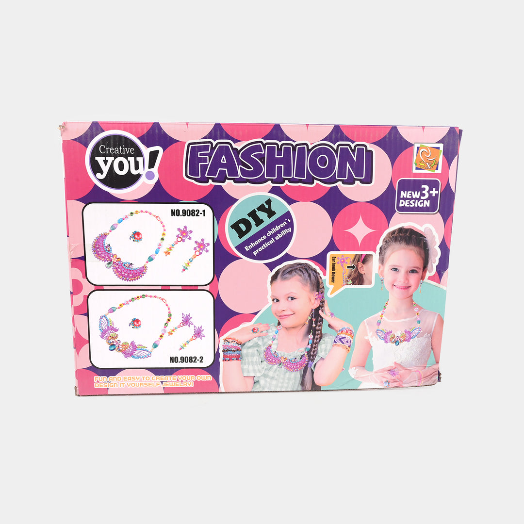 Fashion Jewelry Bead Set | Creative Accessory Fun For Kids