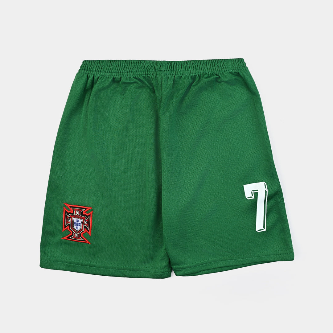 Boys Polyester Sports Suit - Red