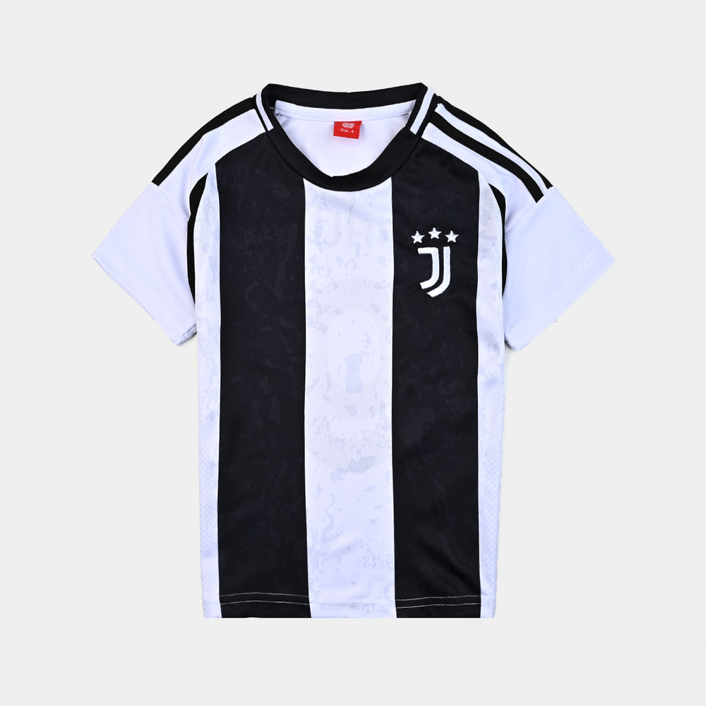 Boys Polyester Sports Suit - White
