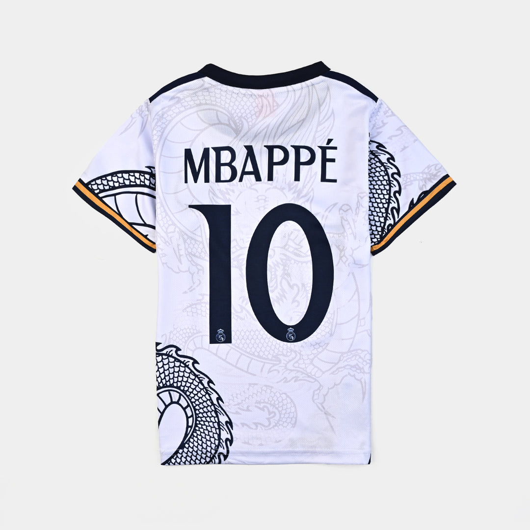 Boys Polyester Sports Suit - White