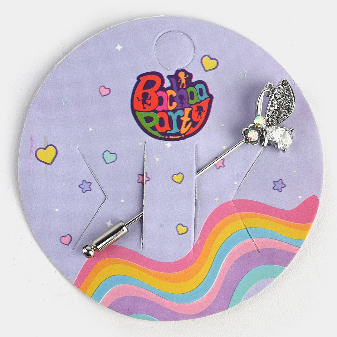 Girls Scarf Hat Pin