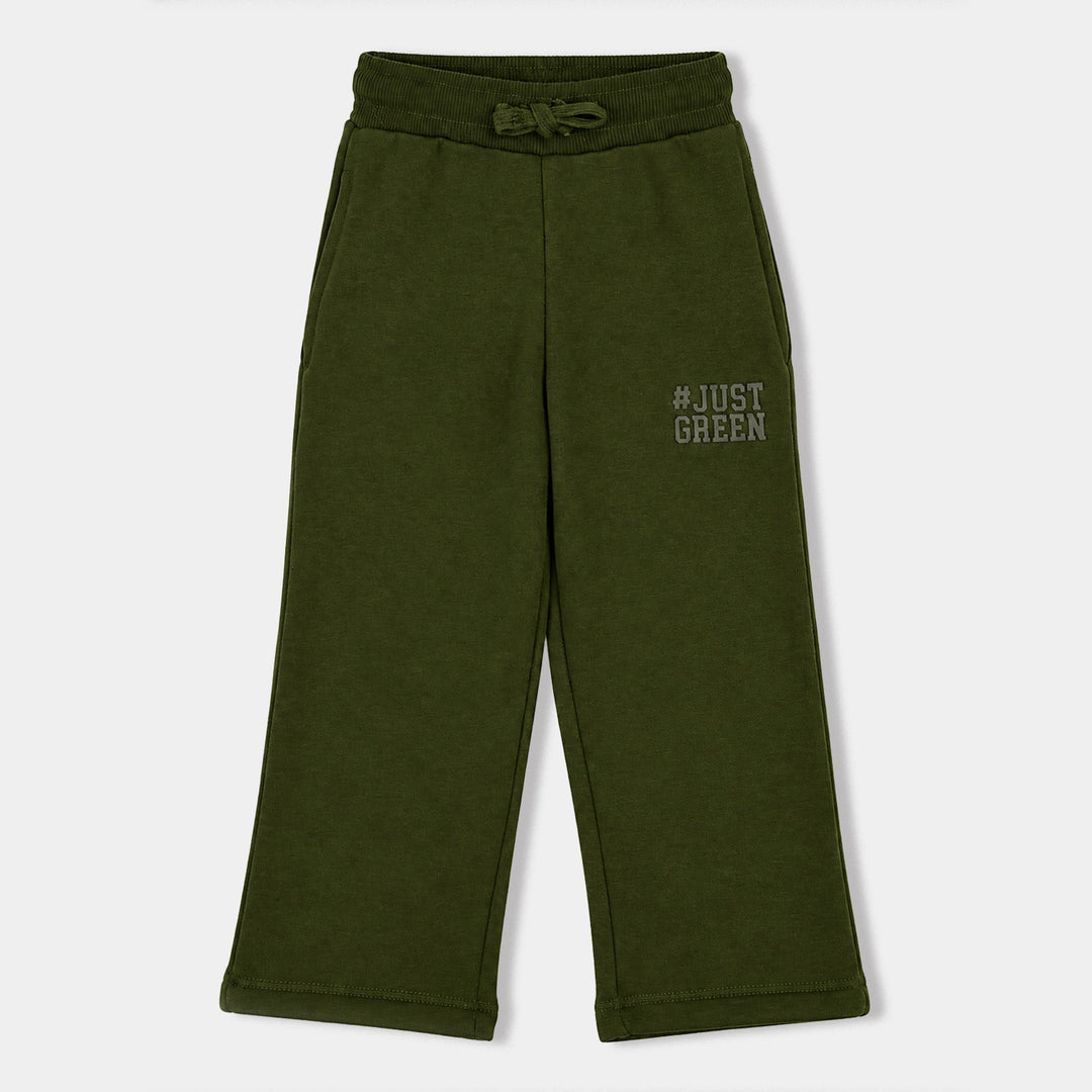 Boys Fleece Pyjama Just-Kmbu.Green