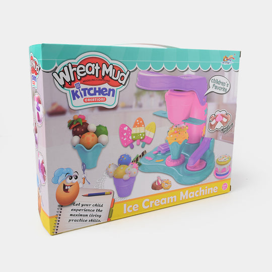 Mud Kitchen Creations – Ice Cream Machine Toy Set