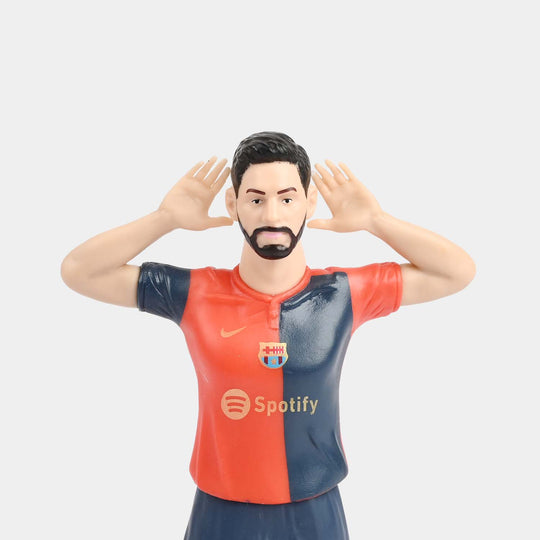 Kids Football Player Action Figure with Trophy