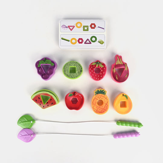 Caterpillars Eat Fruit Set