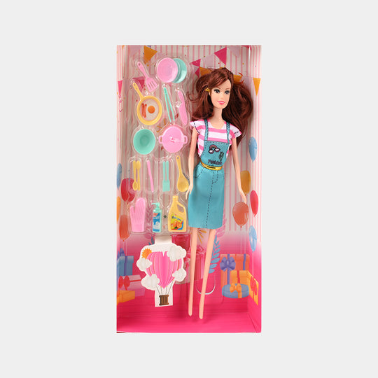 Lovely Girl Charming – Chef Doll Playset