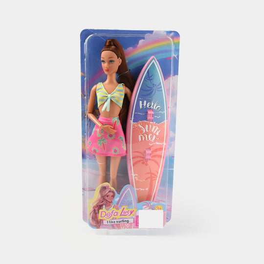 Defa Lucy | Hello Summer Surfing Doll