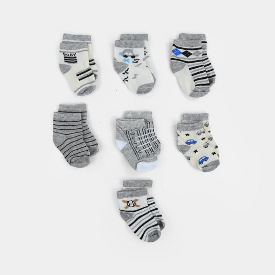 Baby Socks  7Pairs | 0-6M