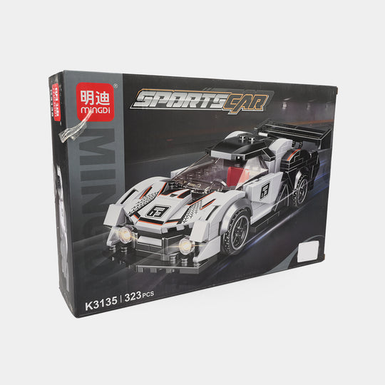 Racing Car Building Block Set for Kids