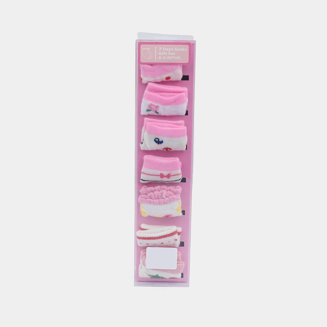 Baby Socks  7Pairs | 0-6M