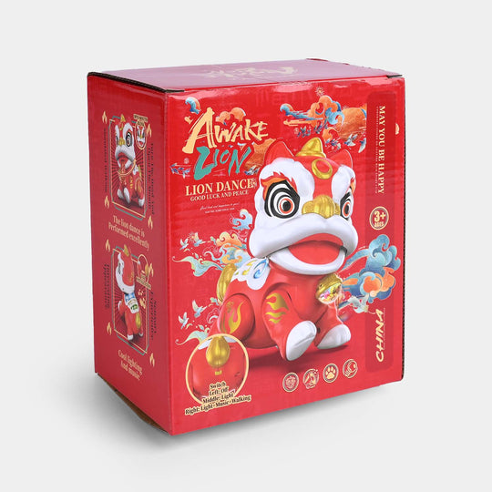 Electric Lion Dance With Musical Toy For Kids