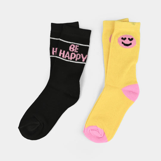 Girls Pack of 2 Socks