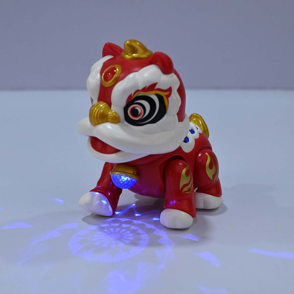 Electric Lion Dance With Musical Toy For Kids
