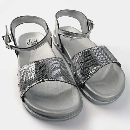 Girls Sandal SA-34-SILVER
