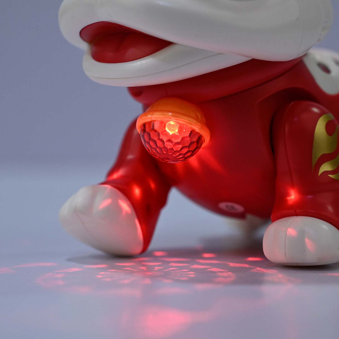 Electric Lion Dance With Musical Toy For Kids