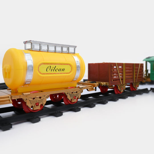 Electric Classic Train Set with Light & Sound