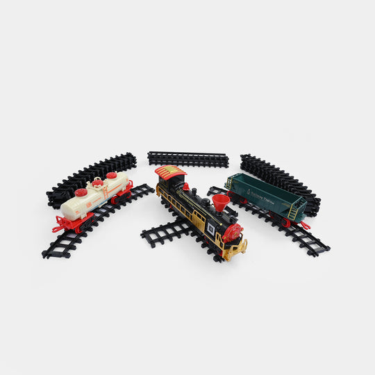 Children's Classic Train and Tracks Play Set