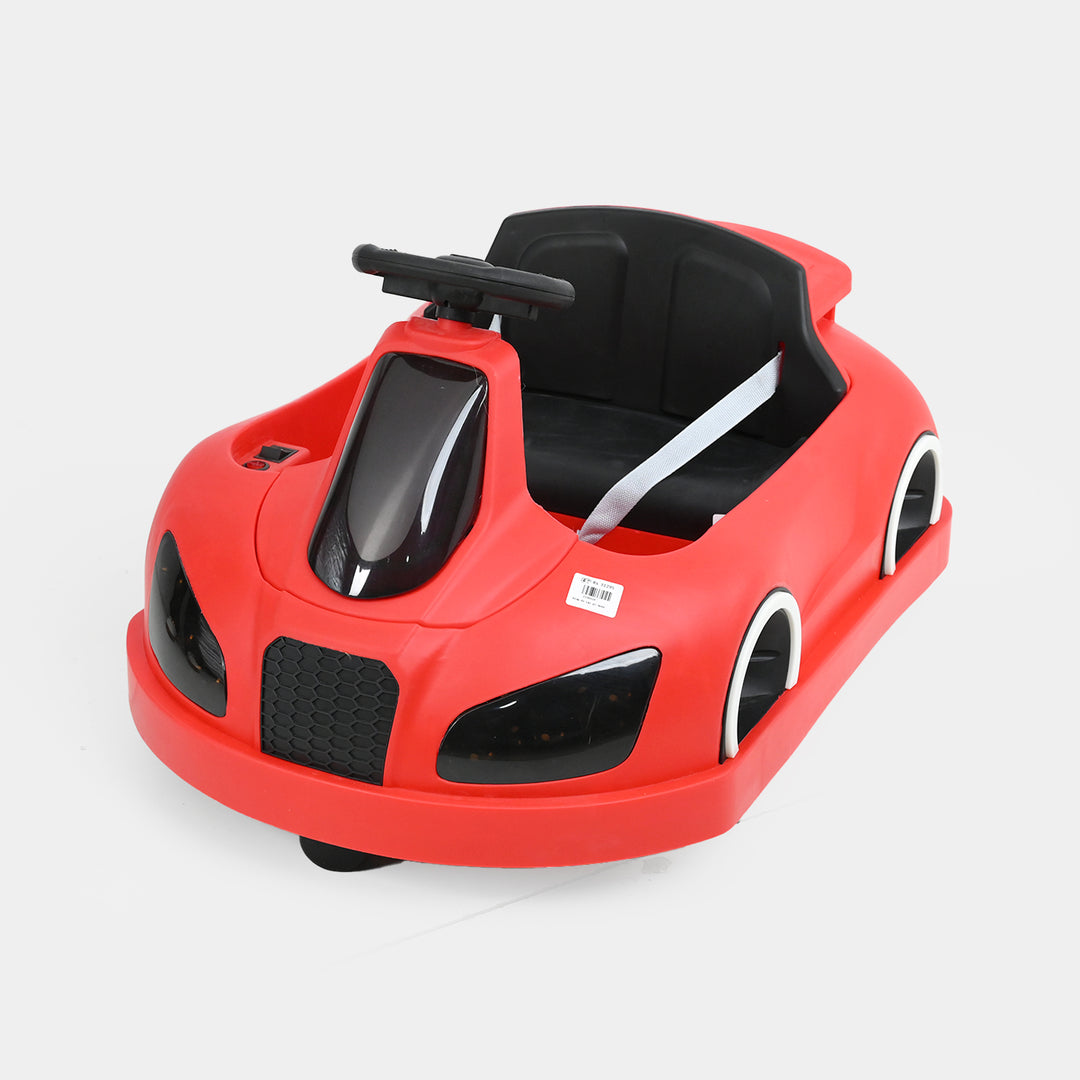 Rechargeable 360° Spin Electric Bumper Ride-On Car