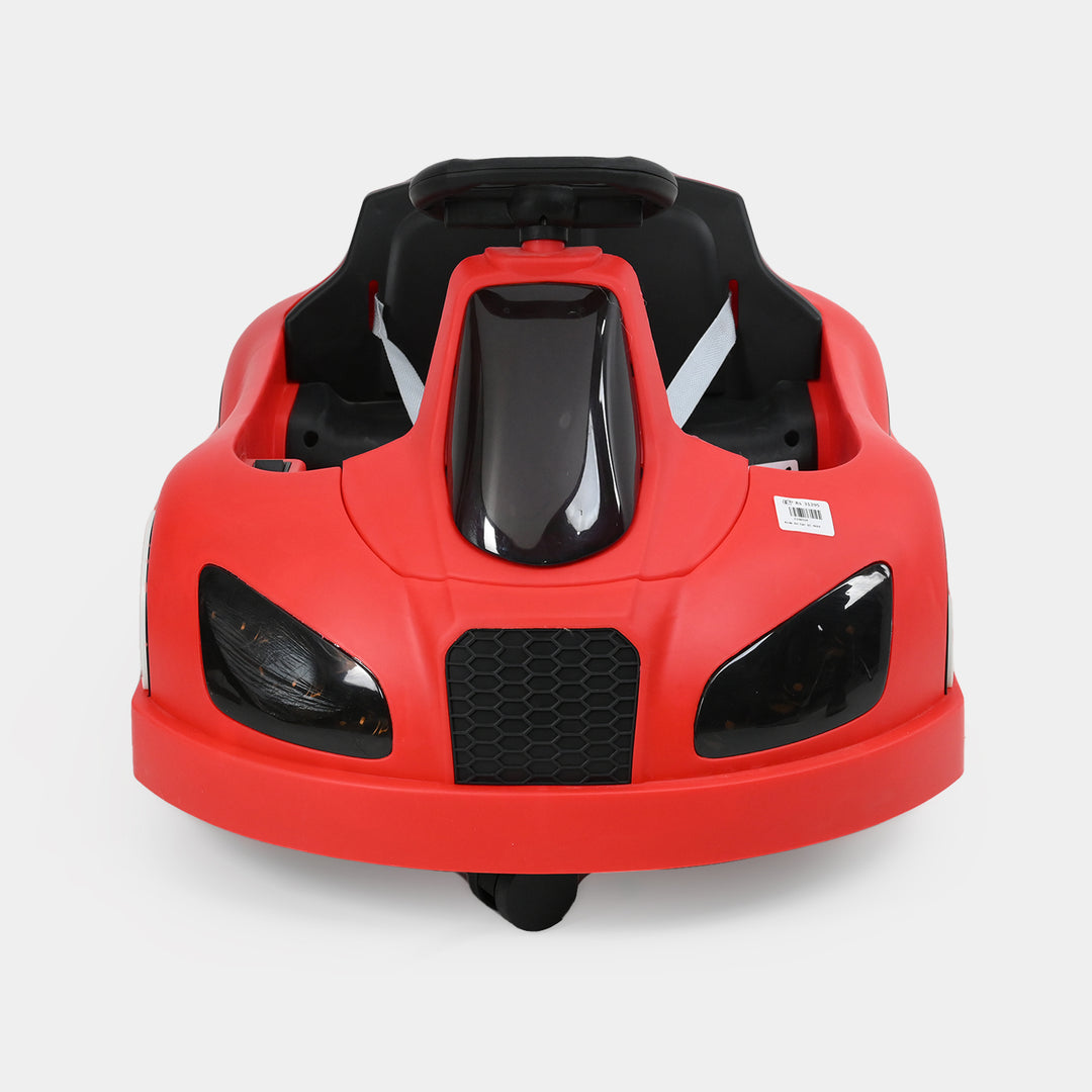 Rechargeable 360° Spin Electric Bumper Ride-On Car