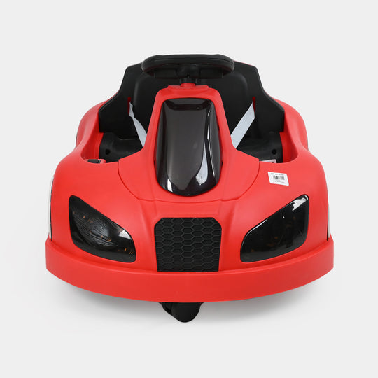 Rechargeable 360° Spin Electric Bumper Ride-On Car