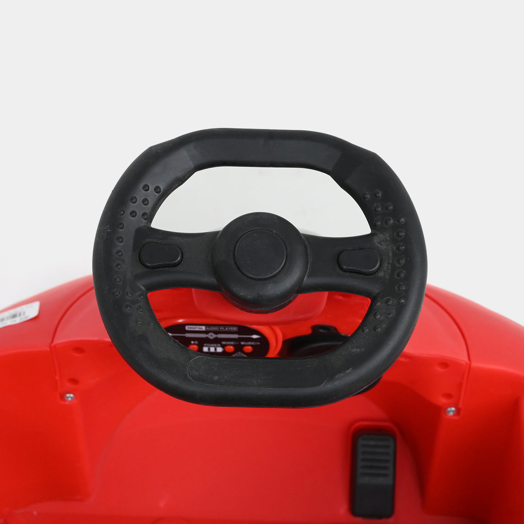 Rechargeable 360° Spin Electric Bumper Ride-On Car