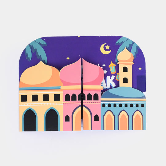 Eid Mubarak Card Mosque