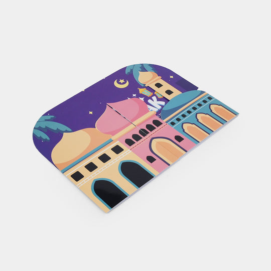 Eid Mubarak Card Mosque