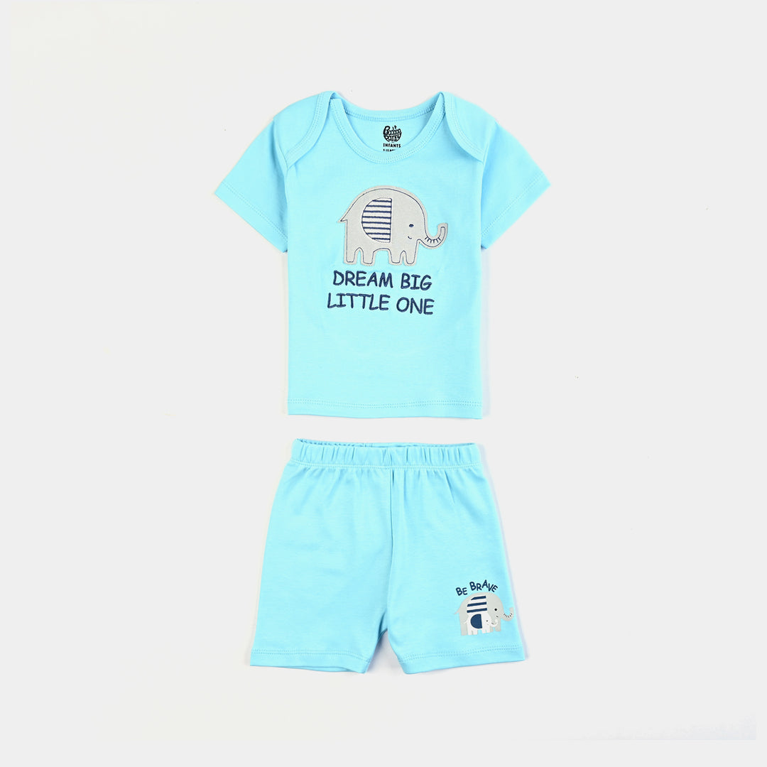 Infant Boys Cotton Interlock 5 Piece Set-T. Breeze