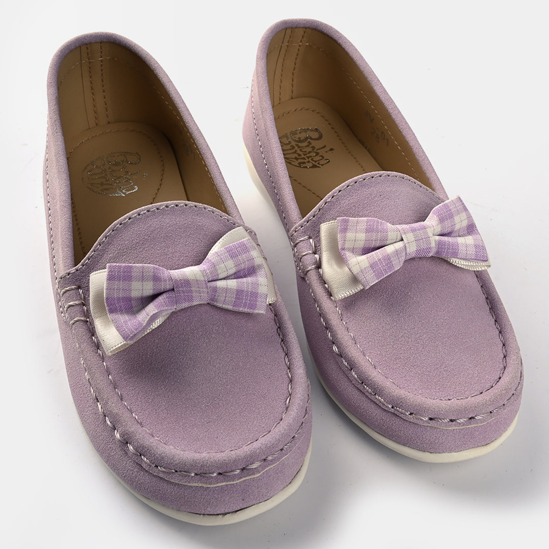 Girls Loafer JV-01-Purple