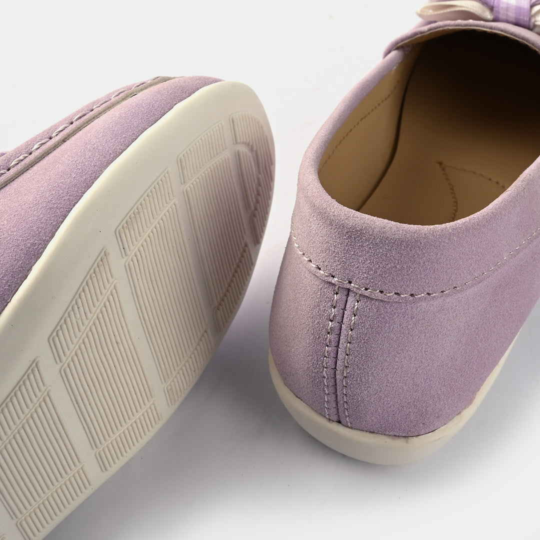 Girls Loafer JV-01-Purple