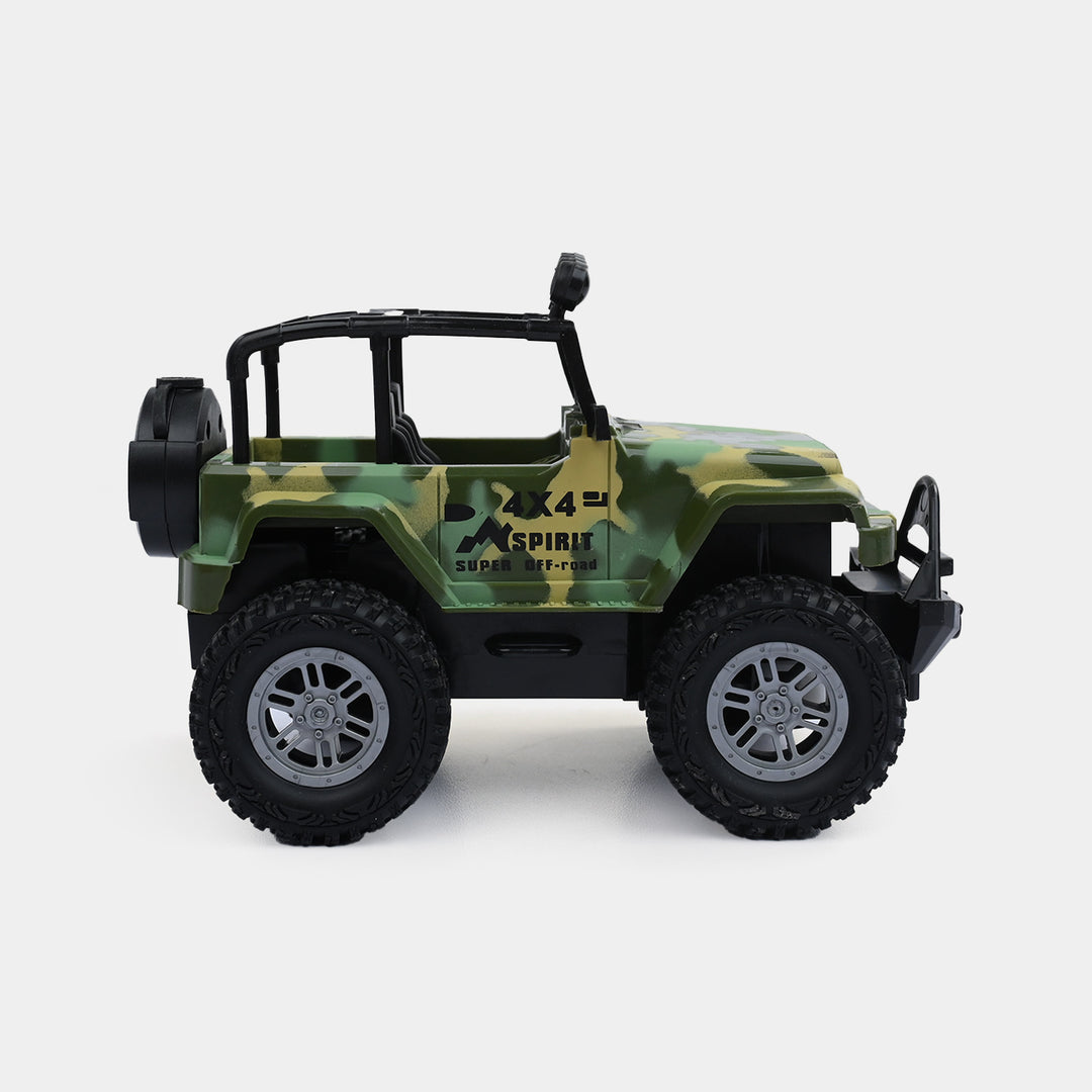 Kids Remote Control 4x4 Off-Road Military Jeep
