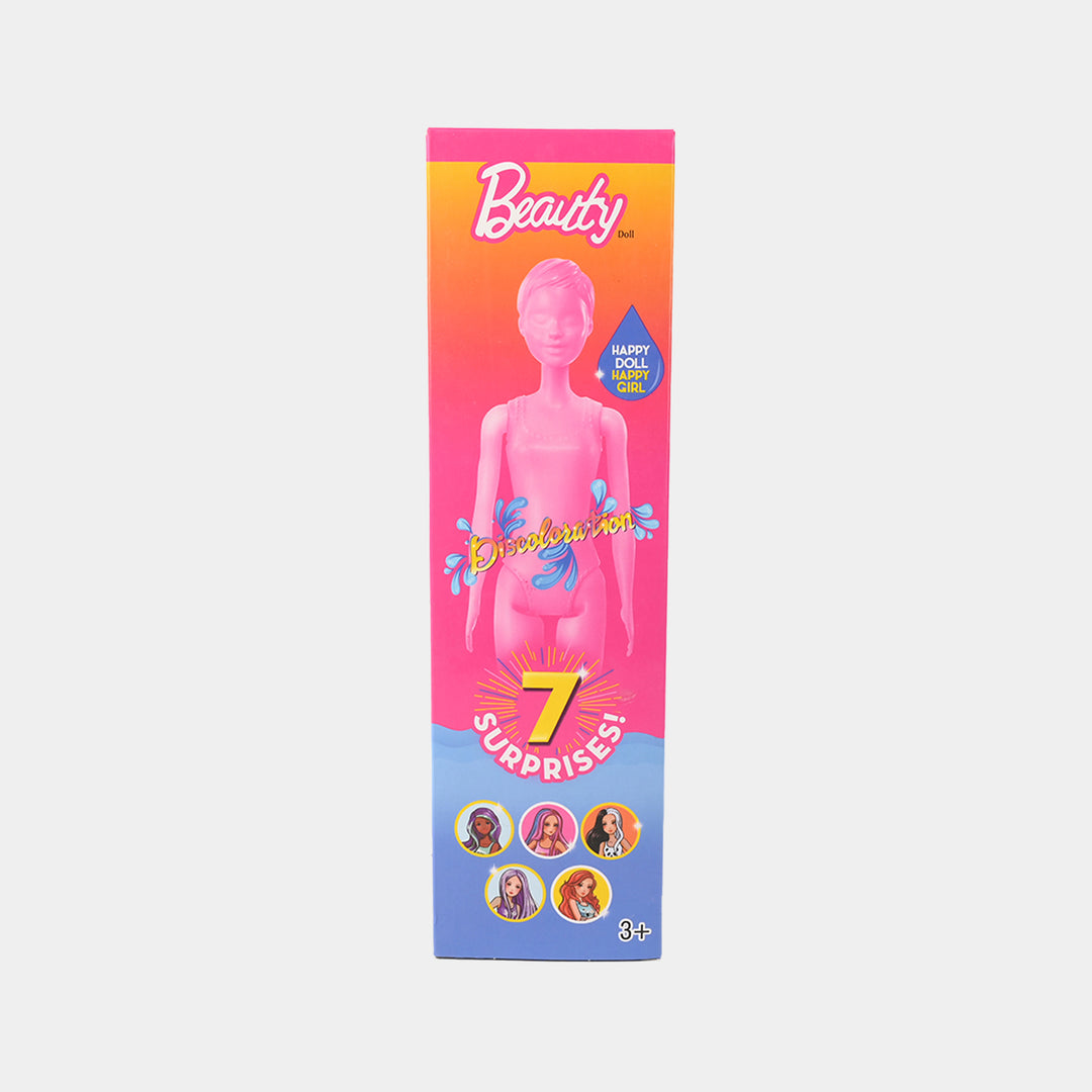 Beauty Doll Discoloration Reveal Set for Girls