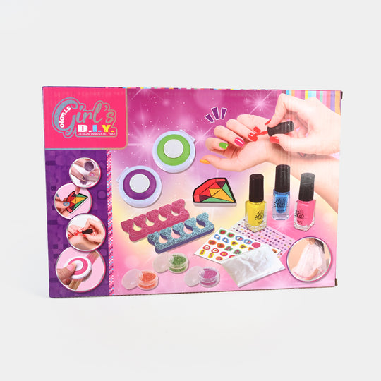 Girl's DIY Hair Accessories Decorator & Nail Set
