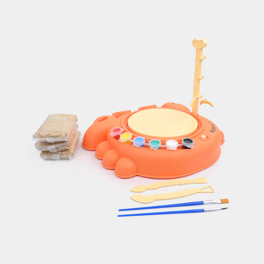 Kids DIY Pottery Wheel and Craft Kit
