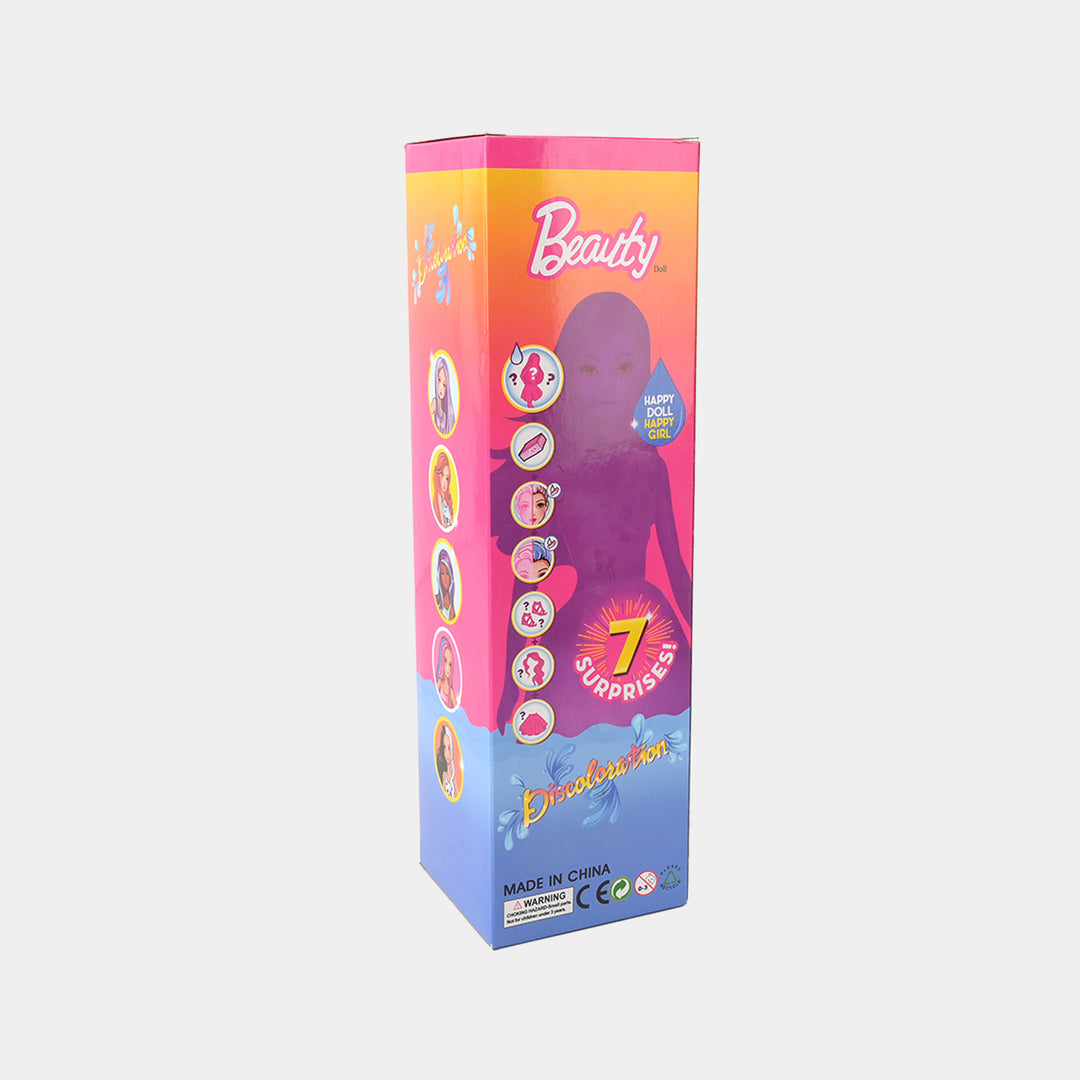 Beauty Doll Discoloration Reveal Set for Girls