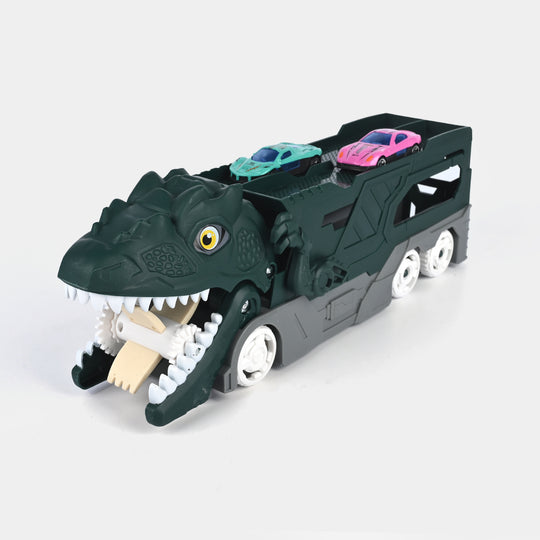 Dino Parking Lot Play Set with Light & Sound