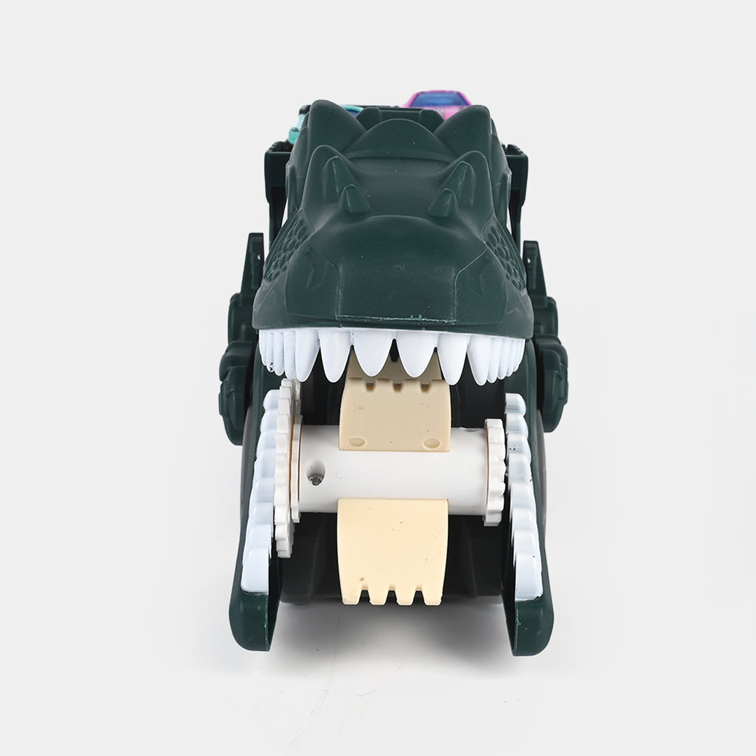 Dino Parking Lot Play Set with Light & Sound