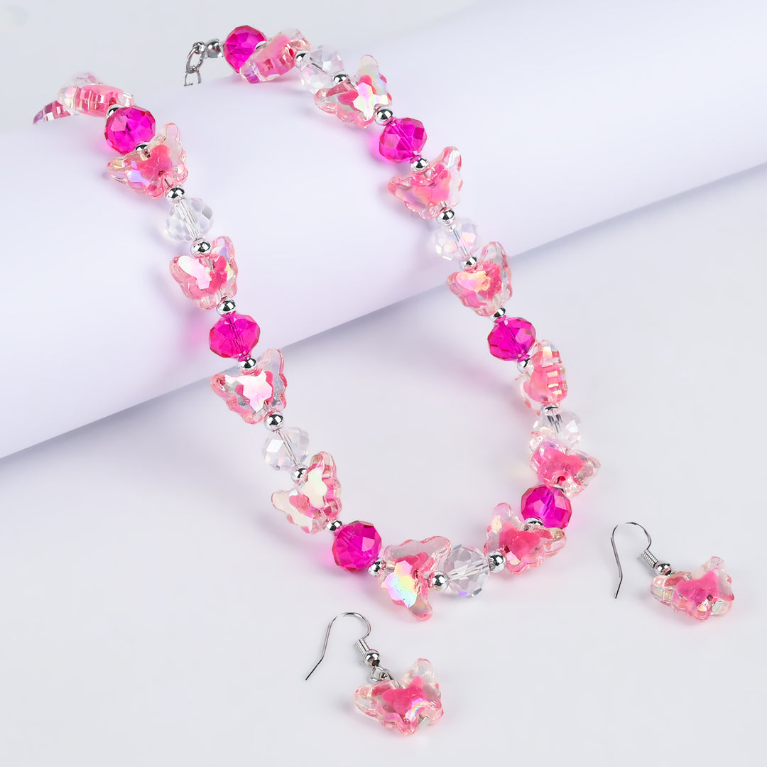 Elegant Necklace & Earrings Set | Stylish Jewelry for Girls