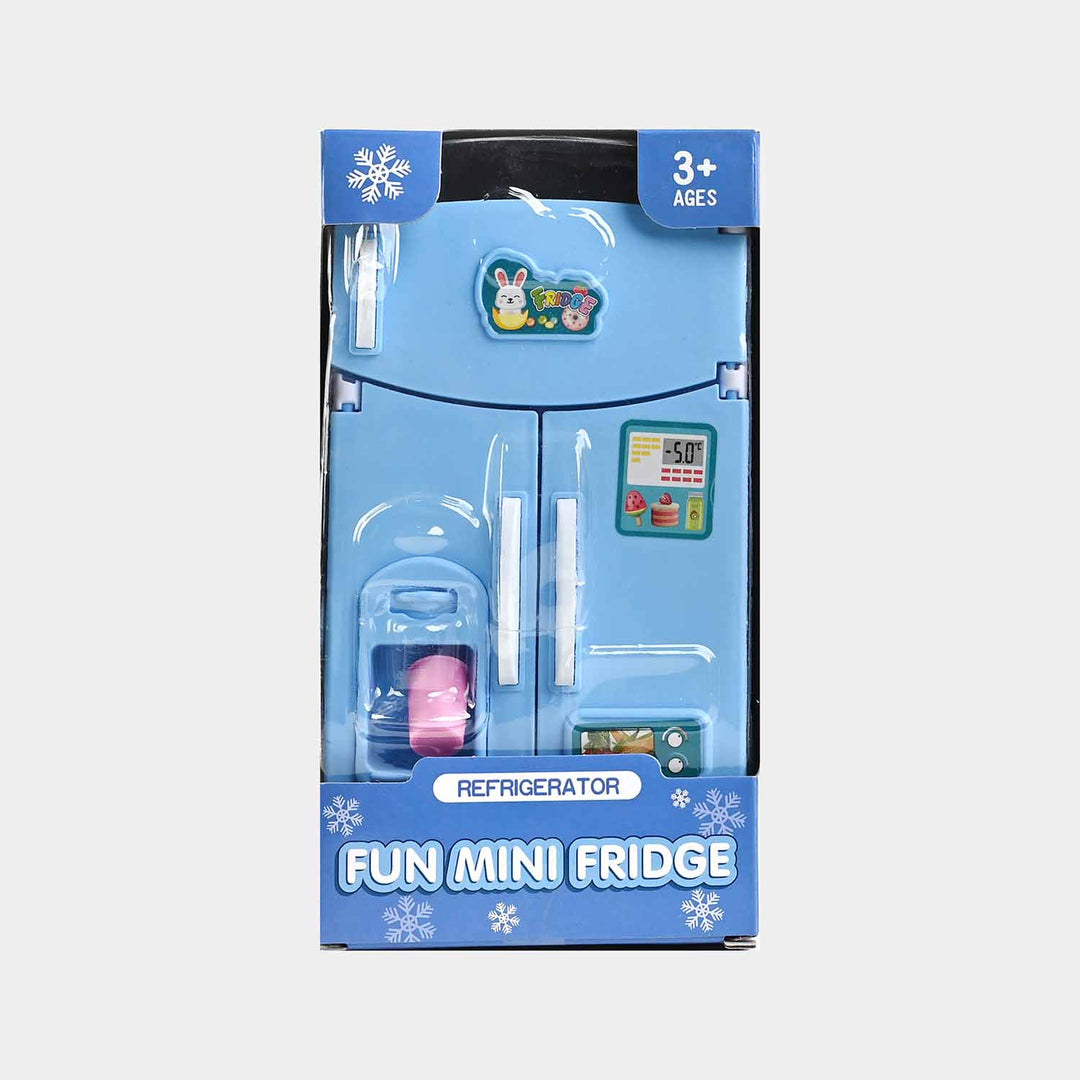 Mini Refrigerator Play Set For Kids