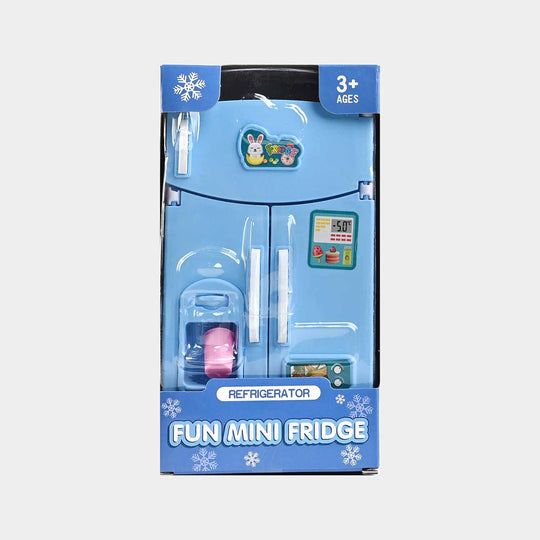 Mini Refrigerator Play Set For Kids
