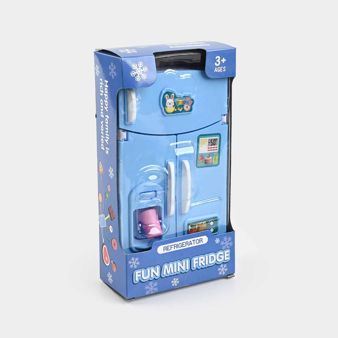 Mini Refrigerator Play Set For Kids