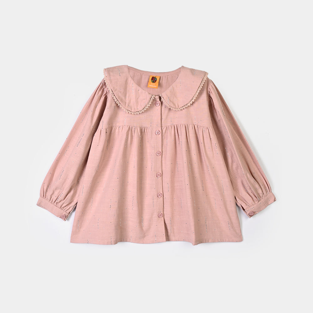 Girls CVC Co-Ord Set Stars - Powder Pink