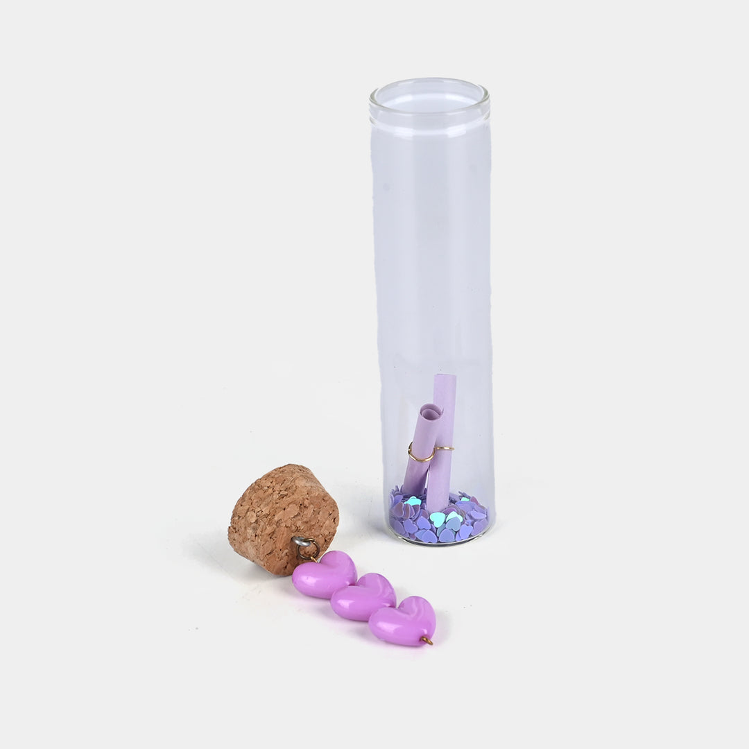 Mini Glass Message Bottle