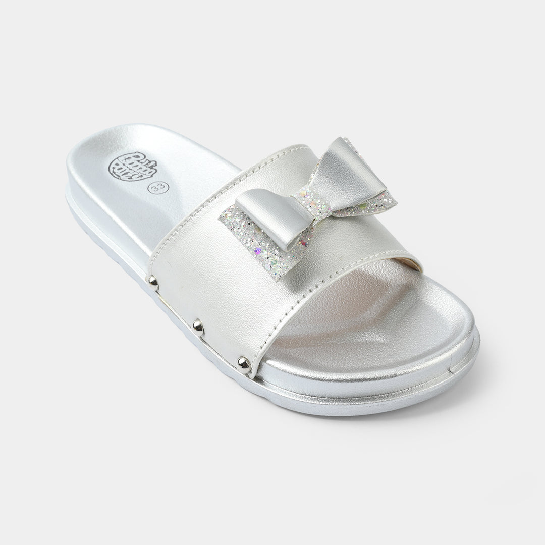 Girls Slide 1368-SILVER